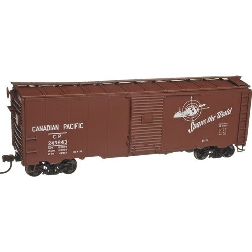 Atlas 21000049 HO Canadian Pacific "Spans the World" 40' Box Car Kit #249843