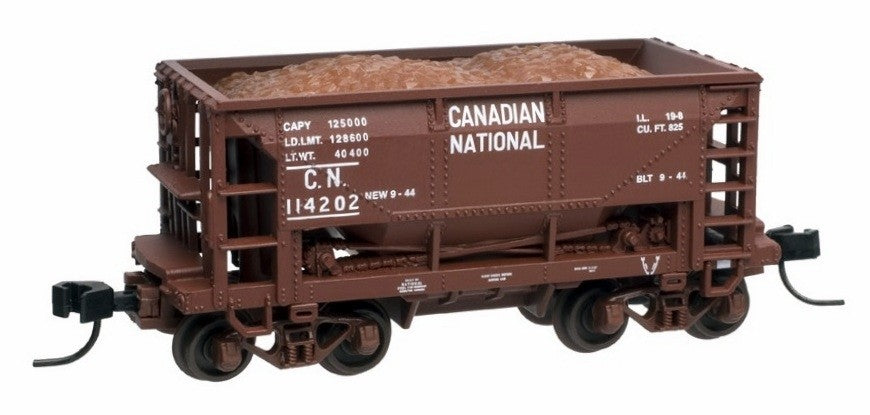 Atlas 50001604 N Scale Canadian National Trainman 70-Ton Ore Car #114266