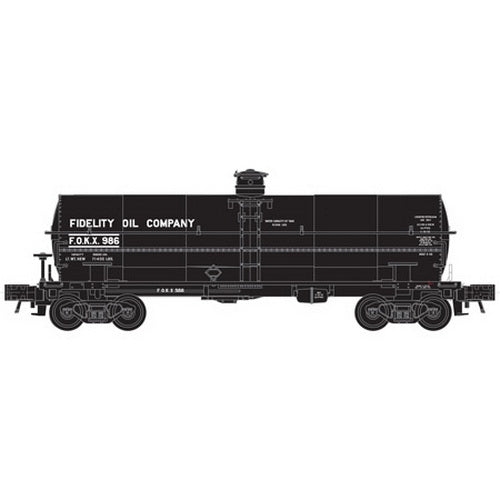 Atlas 10361 HO ACF 11,000-Gallon Tank, Fidelity Oil #986
