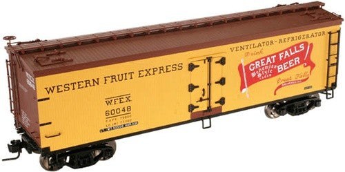 Atlas 8088-1 O Great Falls Beer/Western Fruit Express Reefer Car #60048 -3-Rail