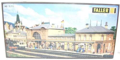 Faller B-113 HO Scale "Bonn" Station Building Kit