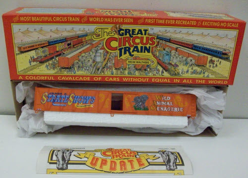 Walthers 923-1967F HO Great Circus Train 6th James E Strate Elephant Car Kit