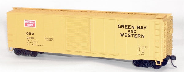 Accurail 5028 HO KIT 50' AAR Riveted Box, GB&W