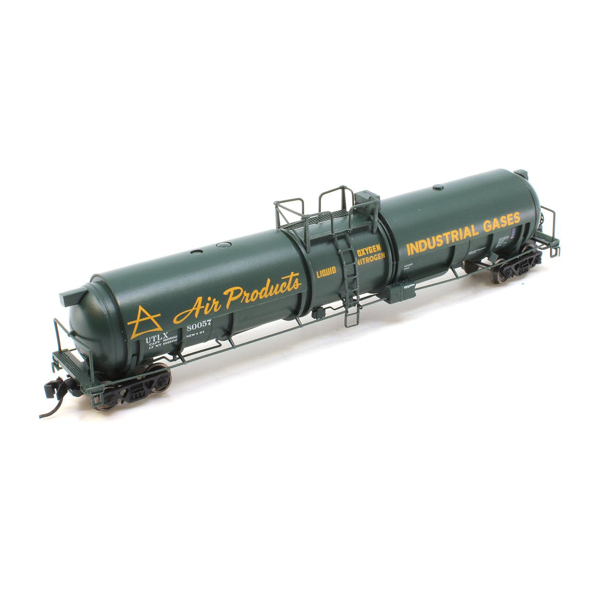 Broadway Limited 3823 N Air Products Cryogenic Tank Car (Set of 2)