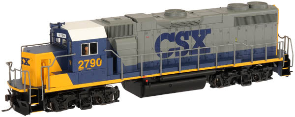 Atlas 906 HO CSX GP38-2 Diesel Locomotive #2790 – Trainz