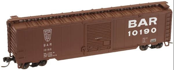 Atlas 38926 N Scale B&A 50' Boxcar #10190
