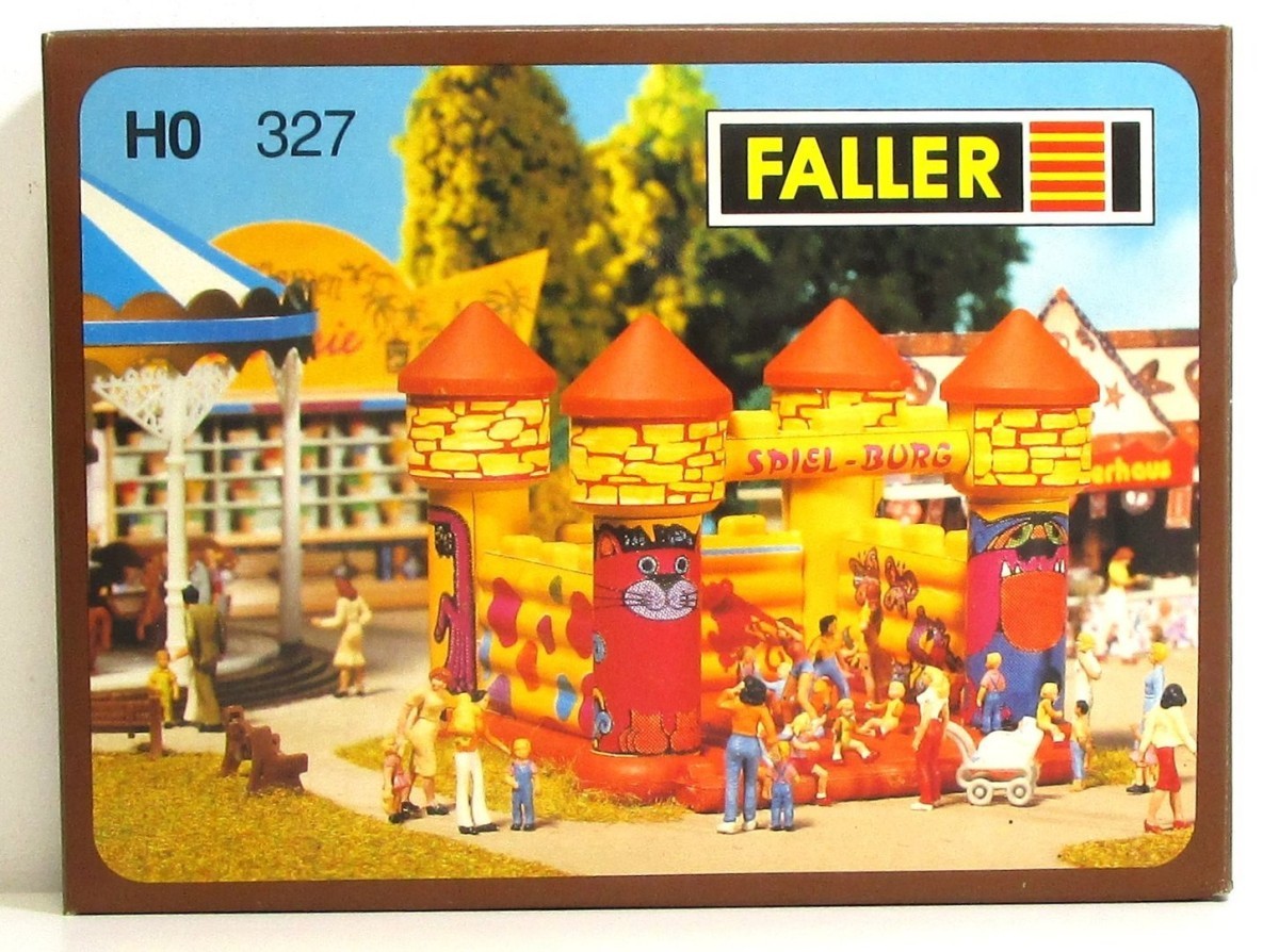 Faller 327 HO Bouncy Castle Building Kit