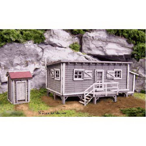 Blair Line 1000 N Joe's Cabin & Outhouse Laser-Cut Building Kit