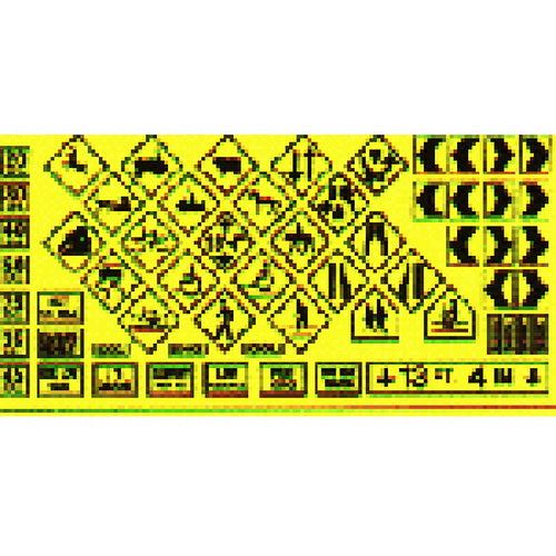 Blair Line 105 HO Scale Warning Signs #1