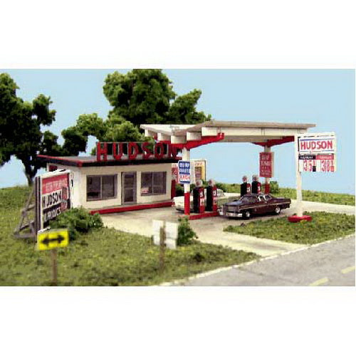 Blair Line 2002 HO Hudson Oil Station Kit