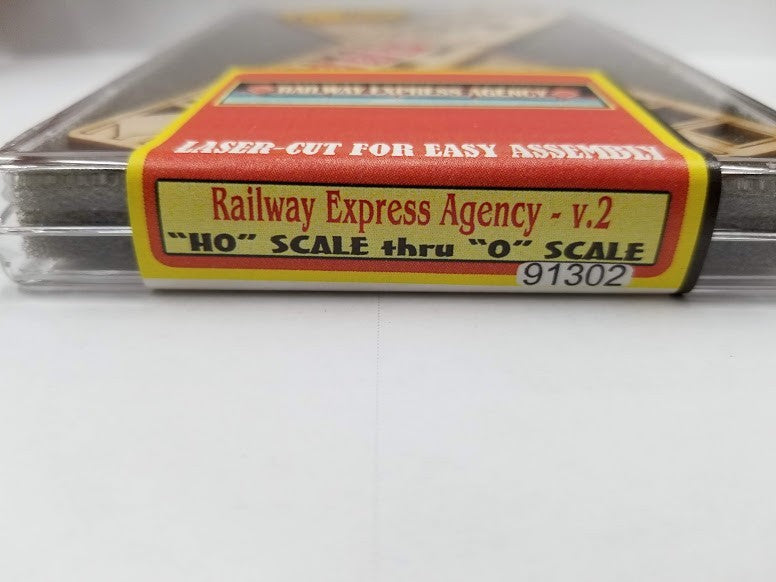 Bar Mills 91302 HO / O Scale Railway Express Agency v.2 Laser Cut Kit