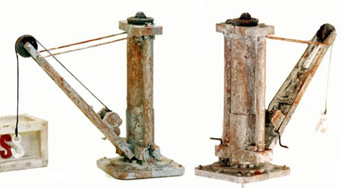 Model Tech Studios S0178 O Pillar Crane Industrial Equipment
