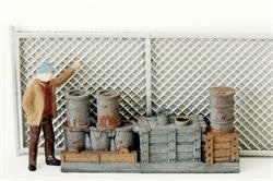 Model Tech Studios D0322 HO Chain Link Fencing