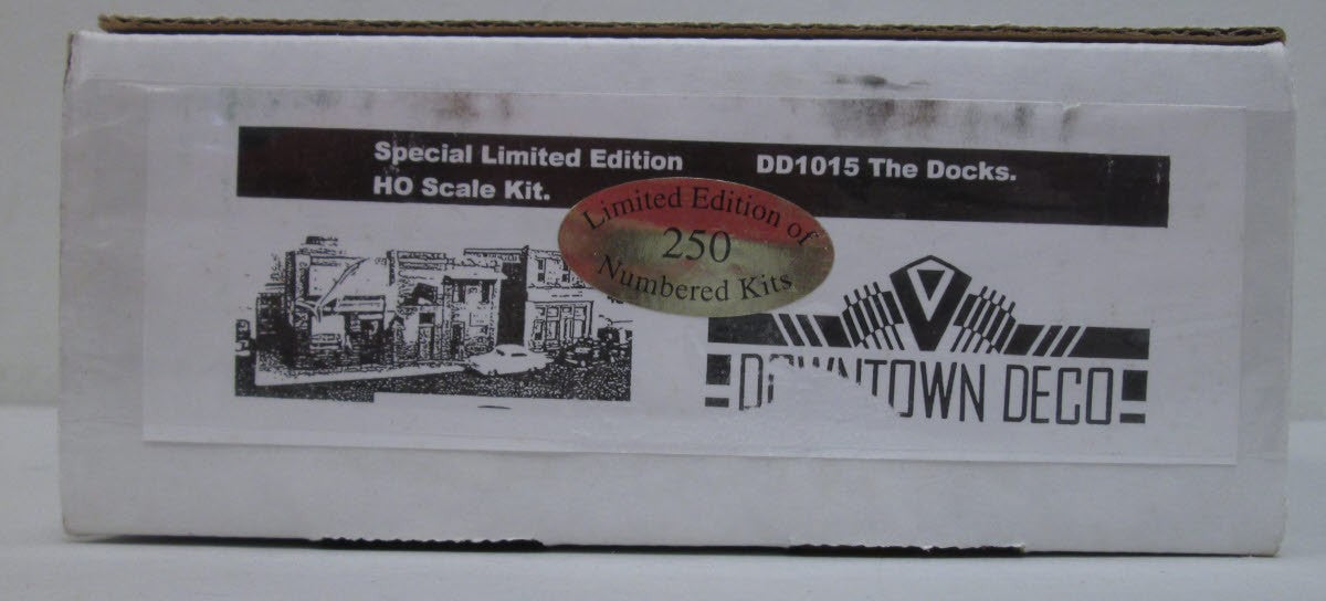 Downtown Deco DD1015 HO Scale "The Docks" Building Kits - Limited Edition