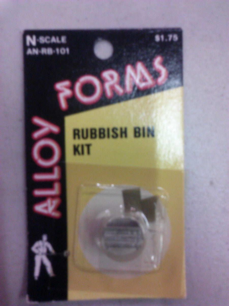 Alloy Forms AN-RB-101 N Rubbish Bin Kit Unpainted
