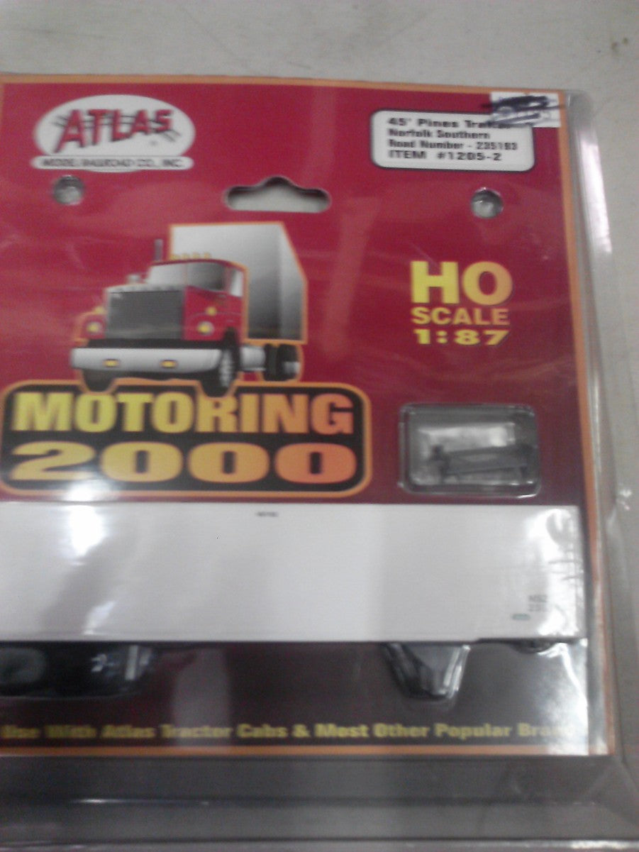 Atlas 1205-2 1:87 Norfolk Southern 45’ Pines Trailer #235193