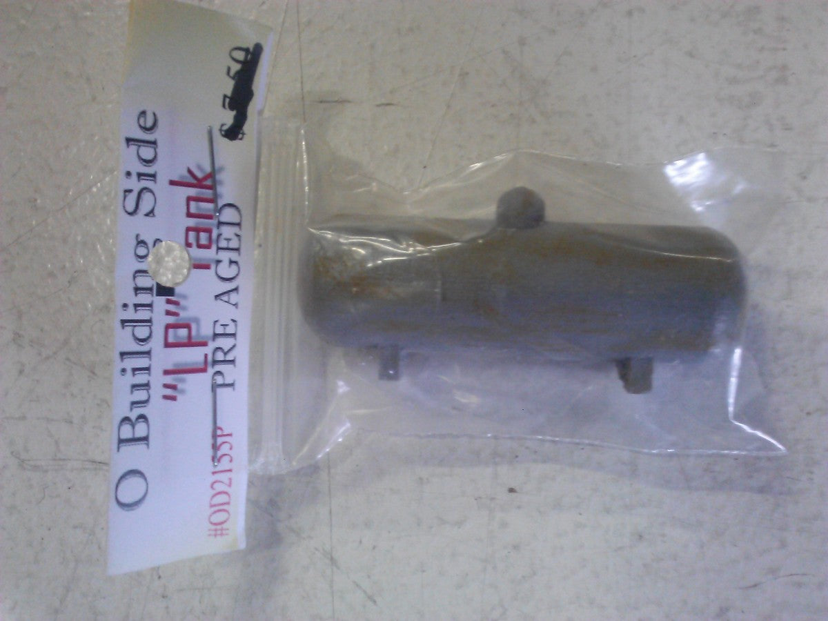 Model Tech Studios OD2155P O Scale Pre-Aged "LP" Tank