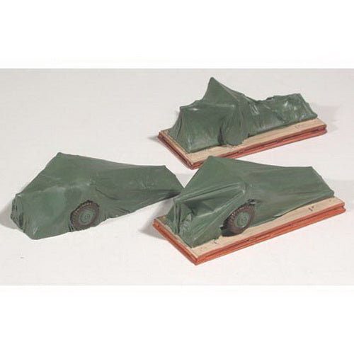 Chooch Enterprises 7257 HO Covered Artillery Load 3-Piece Set