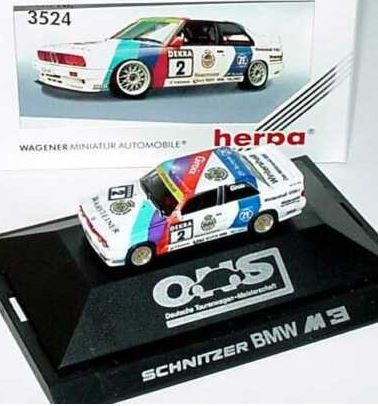 Herpa 3524 1:87 HO DTM Fabien Giroix Schnitzer BMW M3 #2 Race Car