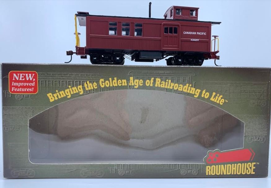 Roundhouse 84333 HO Scale Canadian Pacific RTR Drover's Caboose #434297