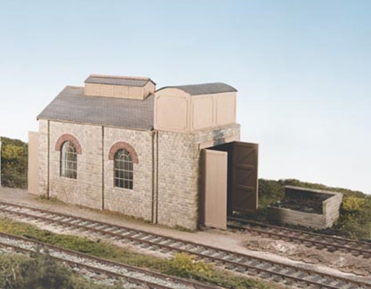 Wills Kits CK14 HO/OO Single Road Engine Shed Building Kit