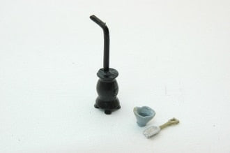 Durango Press 155 HO Unpainted Metal CastingsStove, Hod and Shovel Kit