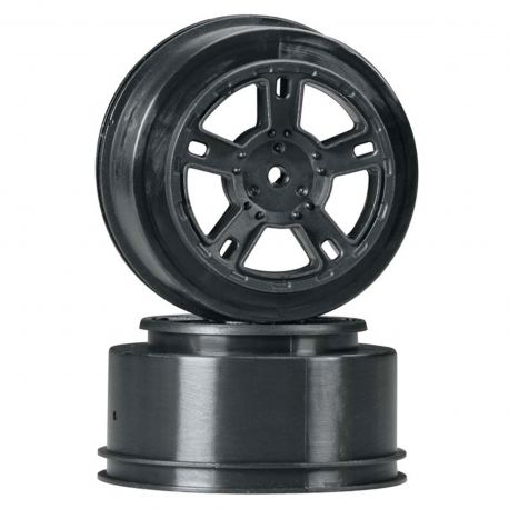 Duratrax DTXC3831 Short Course Rear Wheel Black SC10 (2)