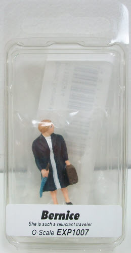Scenic Express EX1007 O Bernice She is Such a Reluctant Traveler Resin Figure