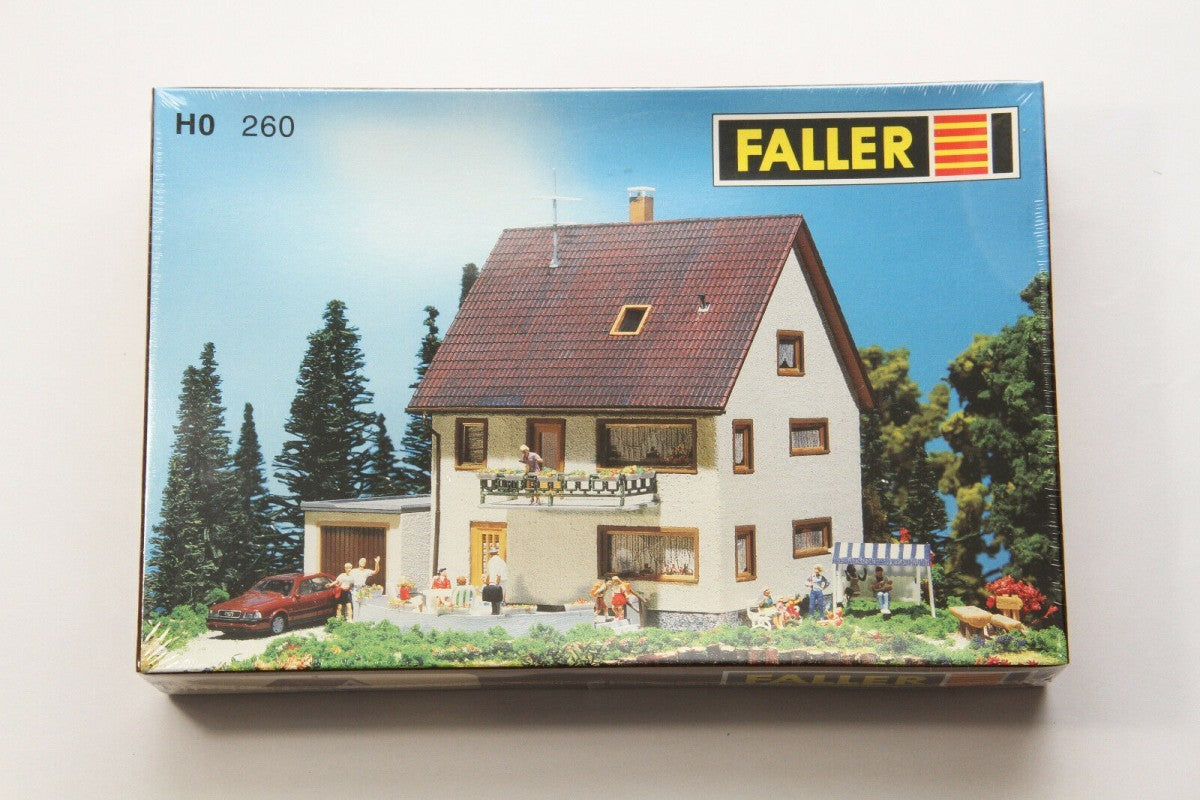 Faller 260 HO Scale Two Family House Building Kit