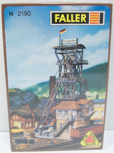 Faller 2190 N Scale Coal Mine Headgear & Hoisting System Building Kit