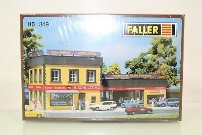 Faller 349 HO Auto Repair Shop Building Kit