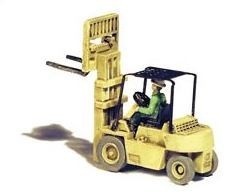 GHQ 53-016 1:160 N 1980's Era Fork Lift Pewter Metal Kit