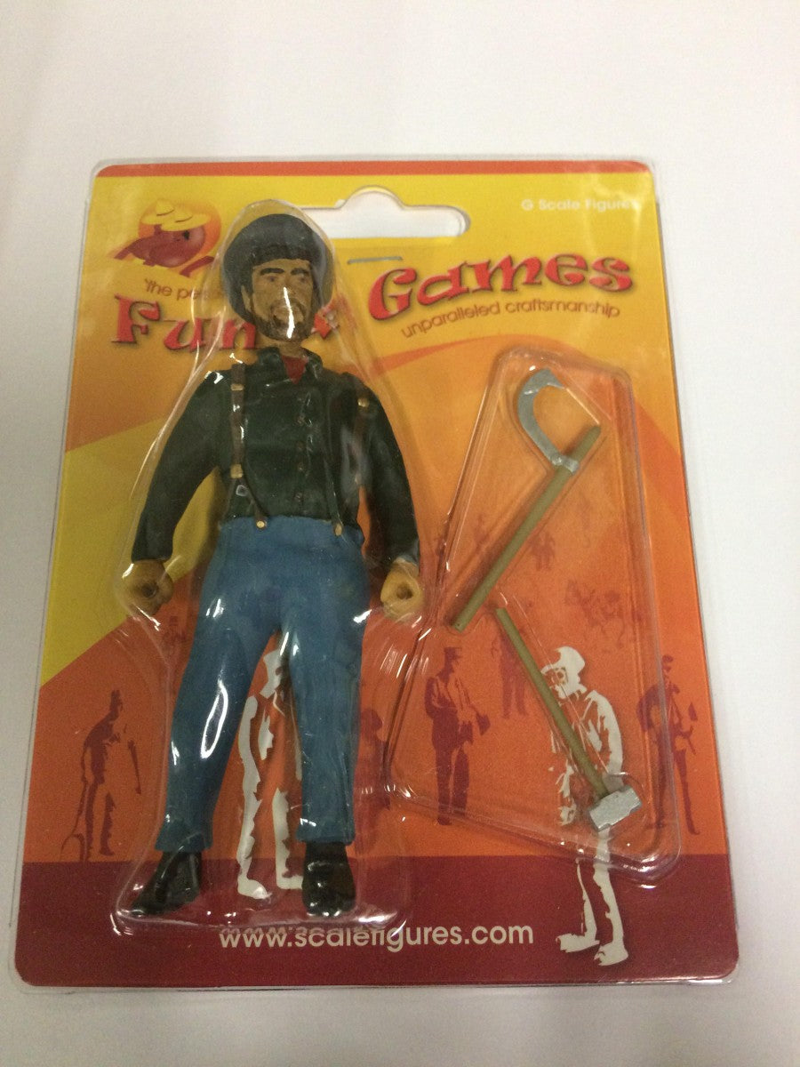 F&G GLOG12A Handpainted G Scale Moose Black Shirt