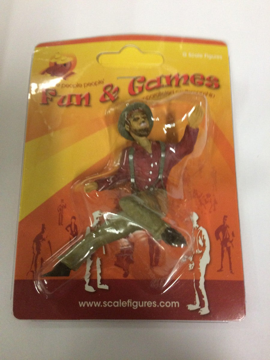 F&G GLOG14B Handpainted G Scale Dog Setter for Springboard Light Suspender