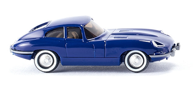 Wiking 080302 1961 Jaguar E-Type Coupe in Dark Blue