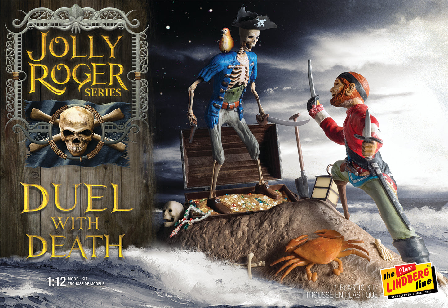 Lindberg 616 1:12 Jolly Roger Duel with Death Diorama