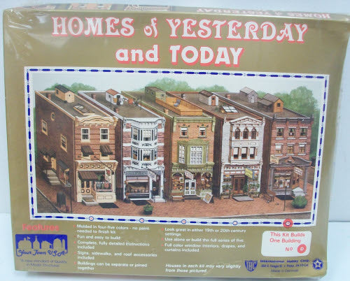 IHC 100-18 HO Grant Carys Apothecary Front Houses Building Kit