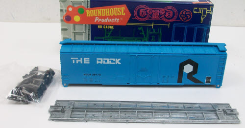 Roundhouse 1262 HO 50' Rock Island #28172 Boxcar Kit