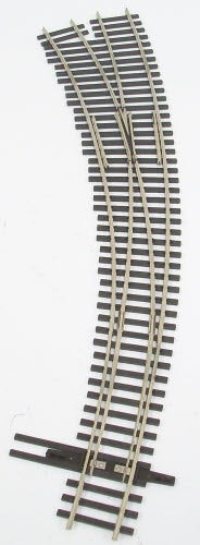 Walthers 948-8826 HO Code 83 Nickel Silver #6.5 Left Hand Switch Turnout