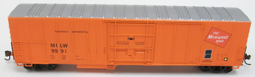 Athearn 7103 HO Milwaukee Road 57' Mechanical Reefer #9991