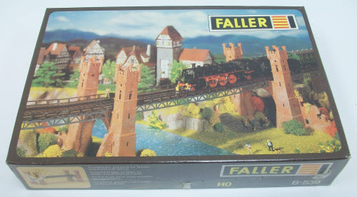 Faller B-539 HO Towered Bridge