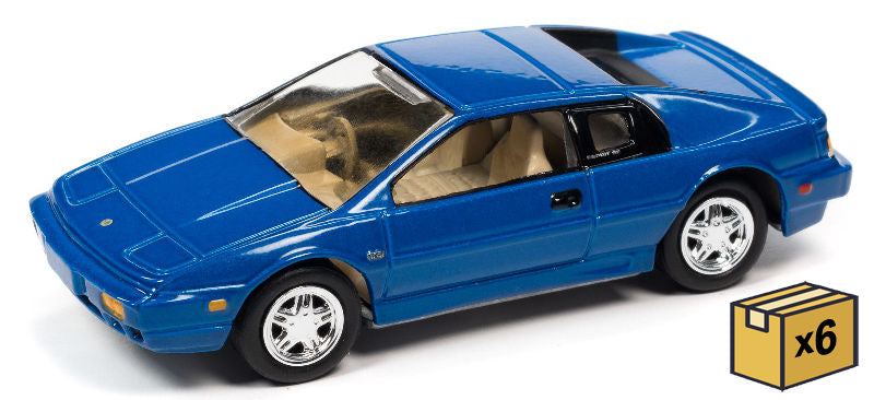 Johnny Lightning JLSP188-B-CASE 1:64 1989 Pearl Lotus Esprit (Pack of 6)