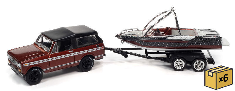 Johnny Lightning JLSP205-A-CASE 1:64 1969 International Scout II (Pack of 6)