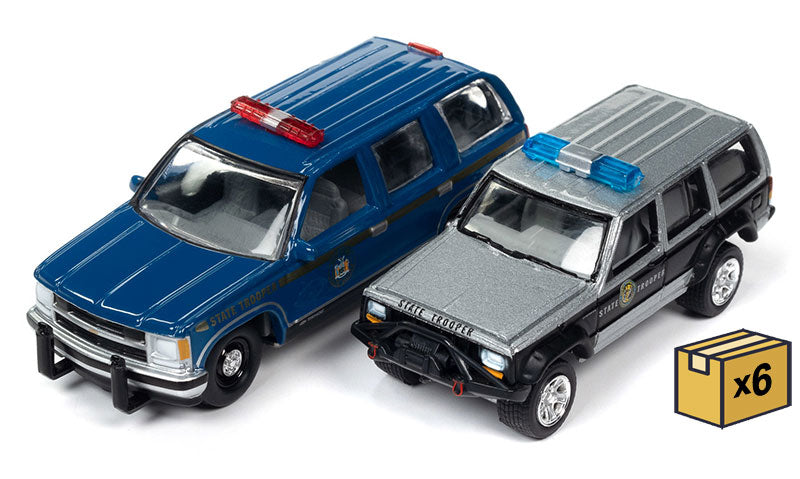 Johnny Lightning JLSP277-B-CASE 1:64 American Heroes Pack (Set of 6)