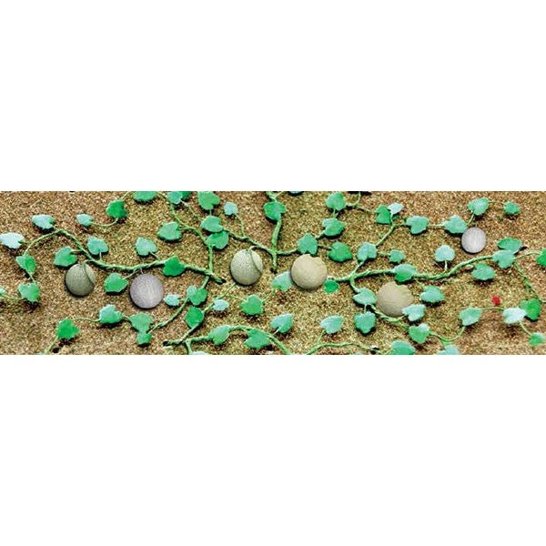 JTT Scenery Products 95574 O 2 3/4" Cantaloupe Patch (Pack of 4)