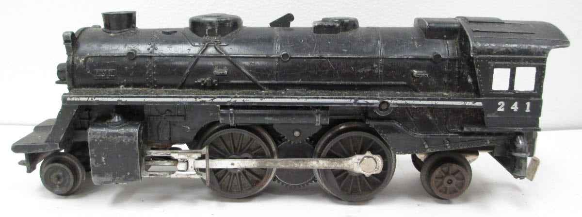 Lionel 241 Vintage O 2-4-2 Lionel Lines Die- Cast Scout Steam  display picture 1