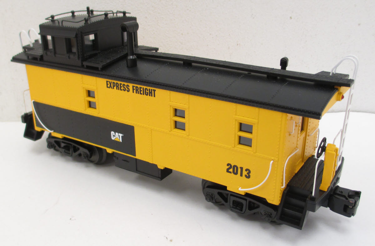 MTH 30-77219 O Caterpillar Offset Steel Caboose Car #2013