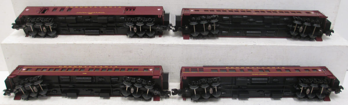 MTH 30-69121 O Pennsylvania 60' Madison Passenger Car Set (Set of 4)