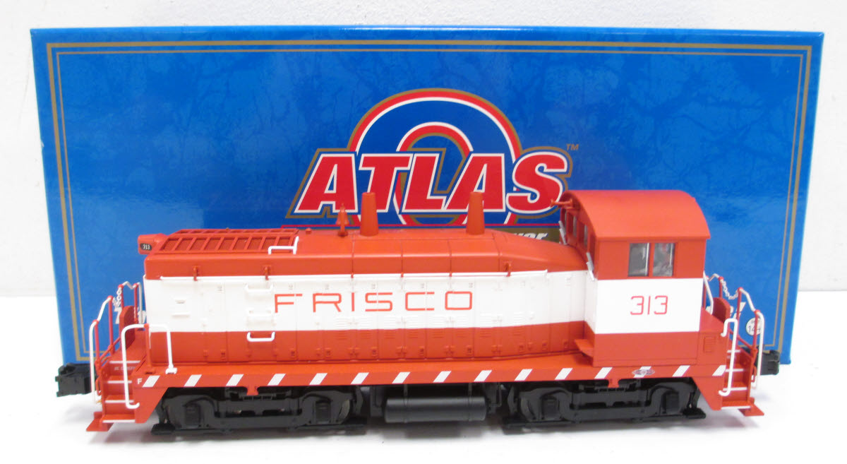 Atlas 30130032 O Frisco SW-9 Powered Diesel Locomotive with TMCC