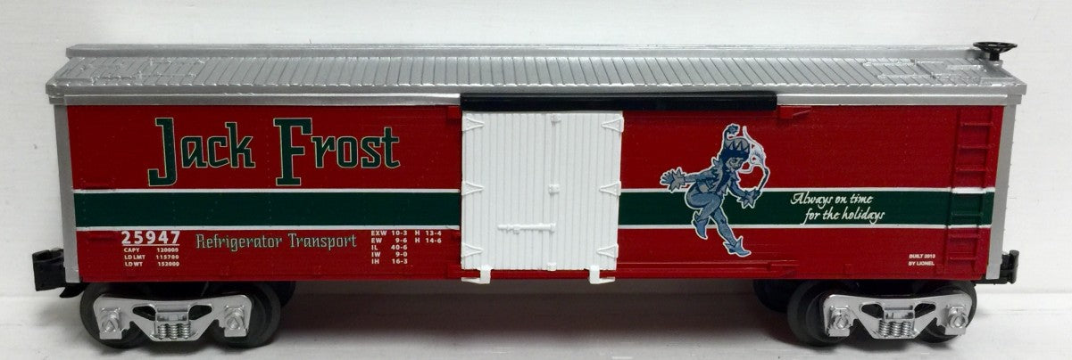 Lionel 6-25947 O Gauge North Pole Express Jack Frost Reefer